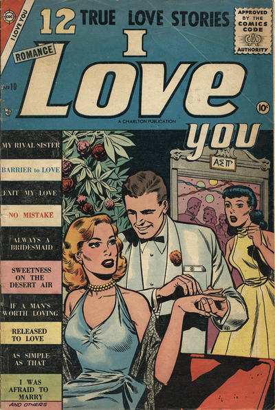 Cover for I Love You (Charlton, 1955 series) #10