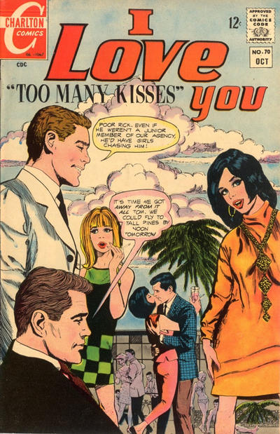 Cover for I Love You (Charlton, 1955 series) #70