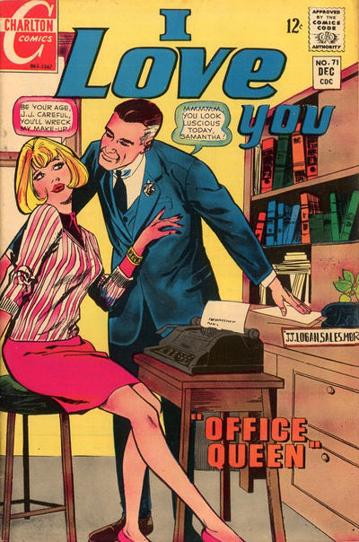Cover for I Love You (Charlton, 1955 series) #71