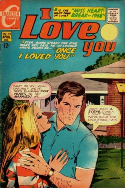 Cover for I Love You (Charlton, 1955 series) #78