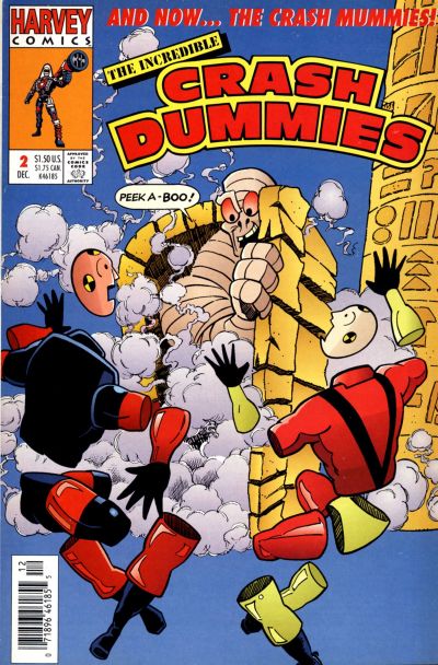 Cover for Crash Dummies (Harvey, 1993 series) #2 [Newsstand]