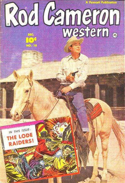 Cover for Rod Cameron Western (Fawcett, 1950 series) #18