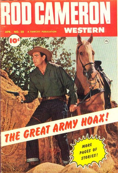 Cover for Rod Cameron Western (Fawcett, 1950 series) #20