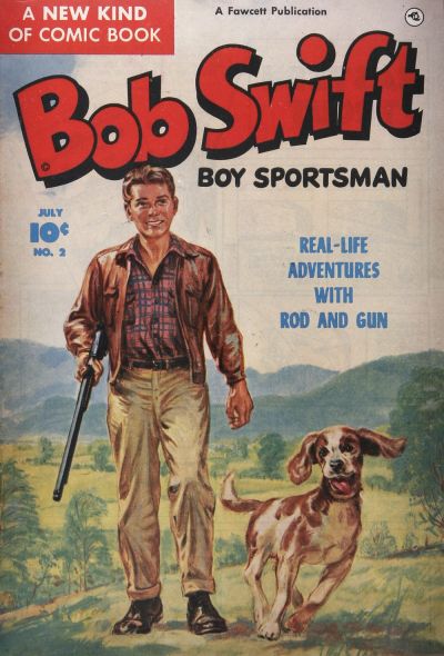 Cover for Bob Swift, Boy Sportsman (Fawcett, 1951 series) #2