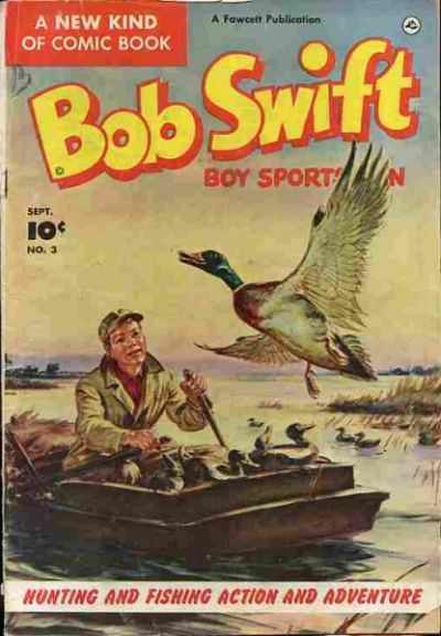 Cover for Bob Swift, Boy Sportsman (Fawcett, 1951 series) #3