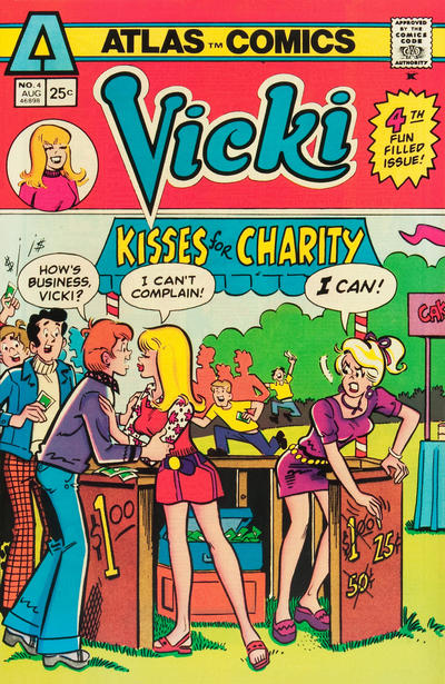 Cover for Vicki (Seaboard, 1975 series) #4