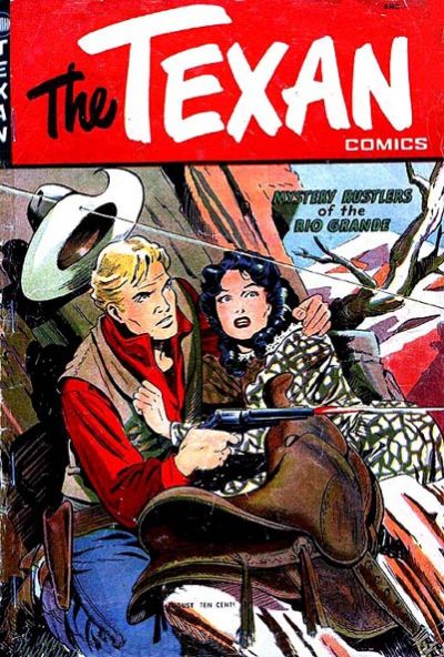 Cover for The Texan (St. John, 1948 series) #5
