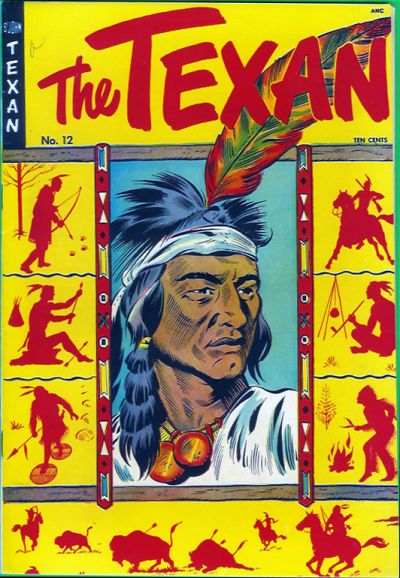 Cover for The Texan (St. John, 1948 series) #12