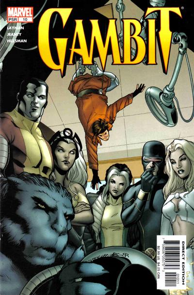 Cover for Gambit (Marvel, 2004 series) #10