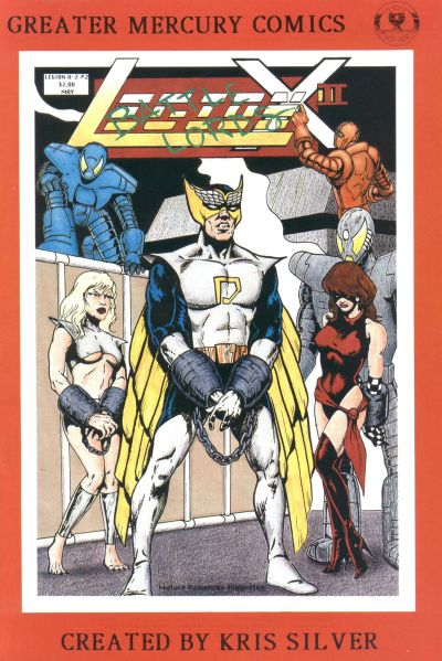 Cover for Legion X-2 (Greater Mercury Comics, 1989 series) #2