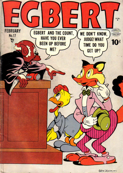 Cover for Egbert (Quality Comics, 1946 series) #17