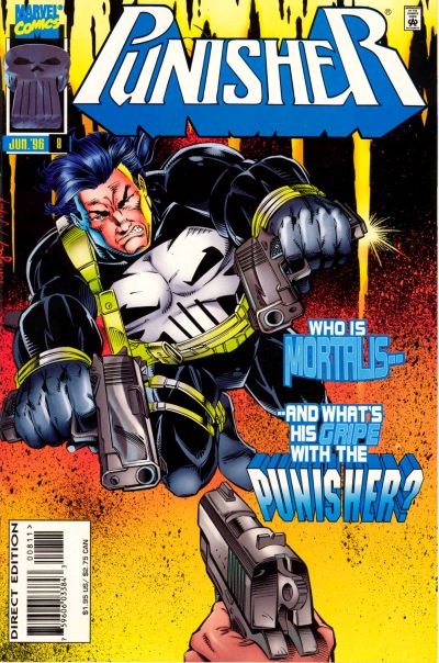 Cover for Punisher (Marvel, 1995 series) #8 [Direct Edition]