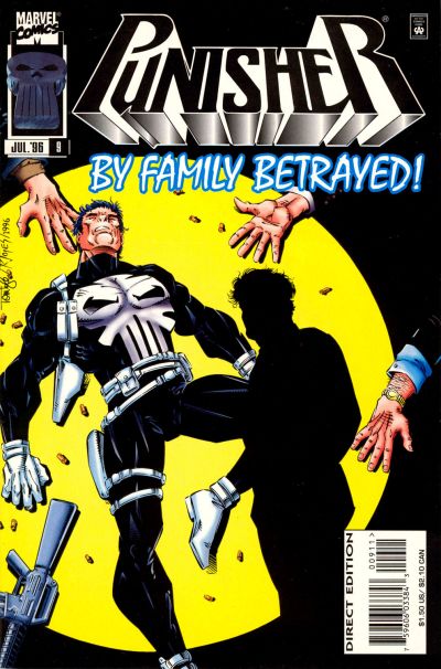Cover for Punisher (Marvel, 1995 series) #9 [Direct Edition]