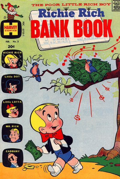 Cover for Richie Rich Bank Book (Harvey, 1972 series) #3