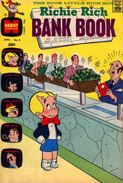 Cover for Richie Rich Bank Book (Harvey, 1972 series) #4
