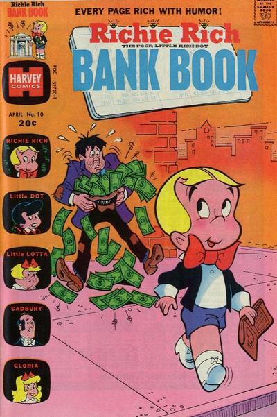 Cover for Richie Rich Bank Book (Harvey, 1972 series) #10