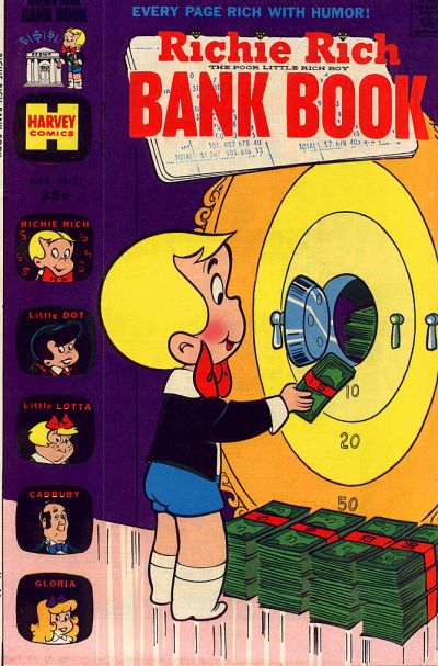 Cover for Richie Rich Bank Book (Harvey, 1972 series) #11