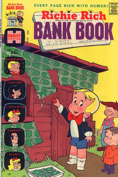 Cover for Richie Rich Bank Book (Harvey, 1972 series) #14