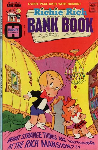 Cover for Richie Rich Bank Book (Harvey, 1972 series) #15