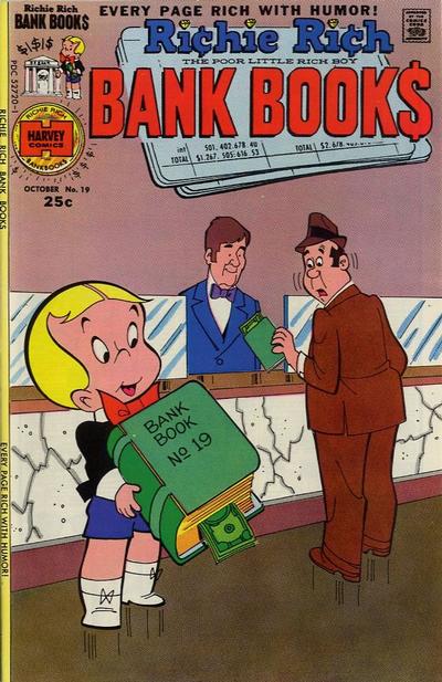 Cover for Richie Rich Bank Book (Harvey, 1972 series) #19