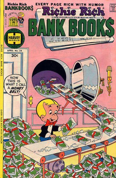 Cover for Richie Rich Bank Book (Harvey, 1972 series) #28