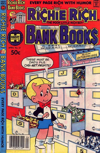 Cover for Richie Rich Bank Book (Harvey, 1972 series) #51
