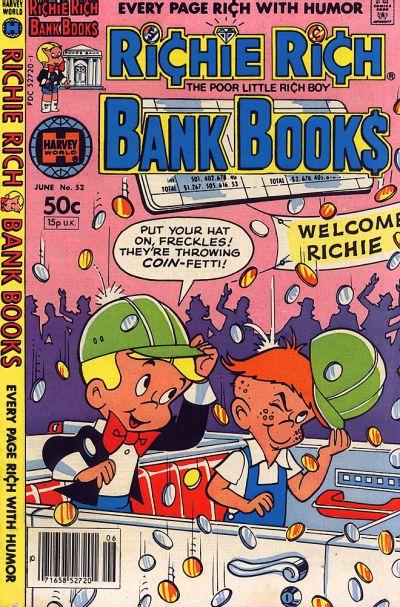 Cover for Richie Rich Bank Book (Harvey, 1972 series) #52