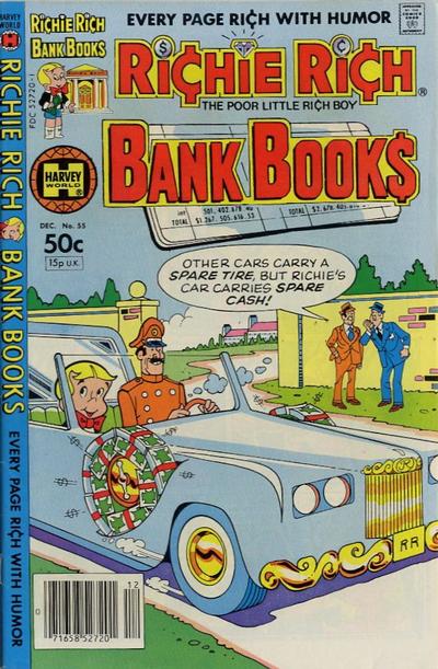 Cover for Richie Rich Bank Book (Harvey, 1972 series) #55