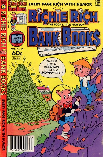 Cover for Richie Rich Bank Book (Harvey, 1972 series) #57