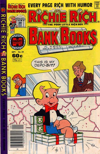 Cover for Richie Rich Bank Book (Harvey, 1972 series) #59
