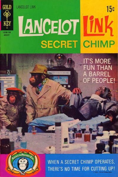 Cover for Lancelot Link, Secret Chimp (Western, 1971 series) #2