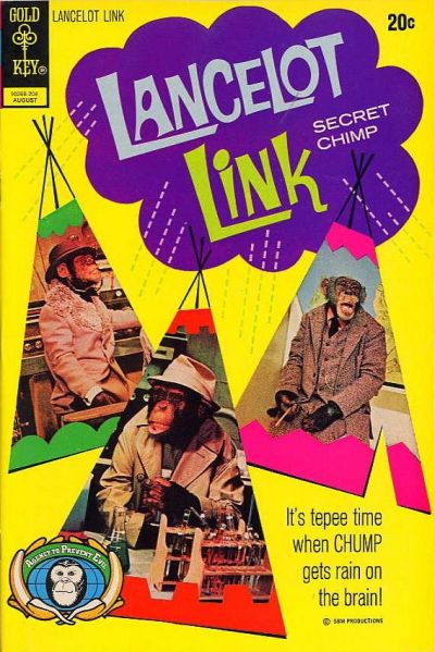 Cover for Lancelot Link, Secret Chimp (Western, 1971 series) #6