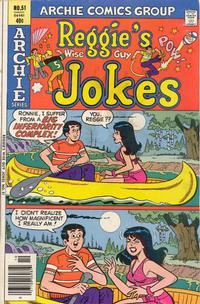 Cover Thumbnail for Reggie's Wise Guy Jokes (Archie, 1968 series) #51