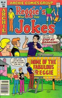 Cover Thumbnail for Reggie's Wise Guy Jokes (Archie, 1968 series) #54
