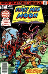 Cover for Marvel Classics Comics (Marvel, 1976 series) #31 - The First Men in the Moon