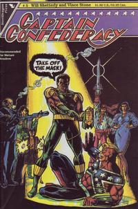 Cover Thumbnail for Captain Confederacy (SteelDragon Press, 1986 series) #5