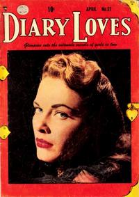Cover Thumbnail for Diary Loves (Quality Comics, 1949 series) #21