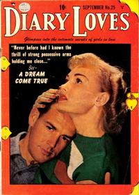 Cover Thumbnail for Diary Loves (Quality Comics, 1949 series) #25