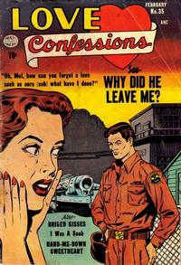 Cover Thumbnail for Love Confessions (Quality Comics, 1949 series) #35