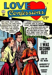 Cover Thumbnail for Love Confessions (Quality Comics, 1949 series) #40