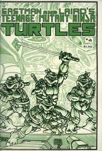 Cover for Teenage Mutant Ninja Turtles (Mirage, 1984 series) #4