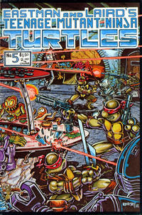 Cover for Teenage Mutant Ninja Turtles (Mirage, 1984 series) #5