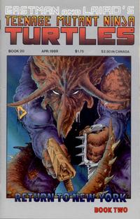 Cover for Teenage Mutant Ninja Turtles (Mirage, 1984 series) #20