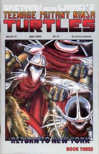 Cover Thumbnail for Teenage Mutant Ninja Turtles (Mirage, 1984 series) #21