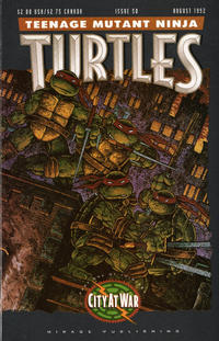 Cover Thumbnail for Teenage Mutant Ninja Turtles (Mirage, 1984 series) #50