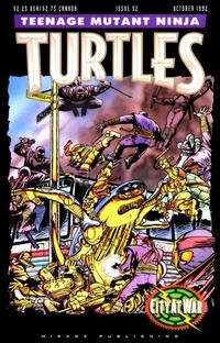 Cover for Teenage Mutant Ninja Turtles (Mirage, 1984 series) #52