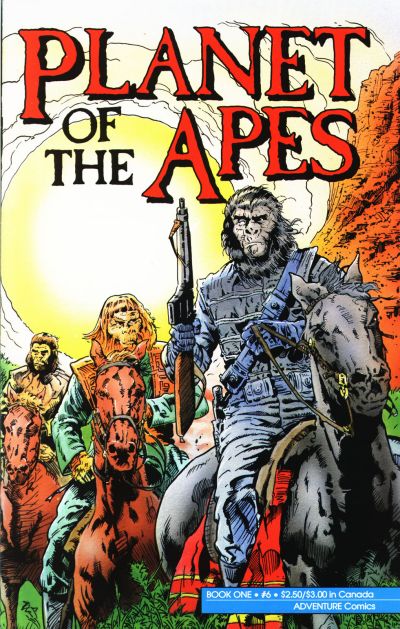 Cover for Planet of the Apes (Malibu, 1990 series) #6