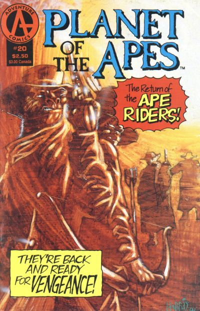 Cover for Planet of the Apes (Malibu, 1990 series) #20
