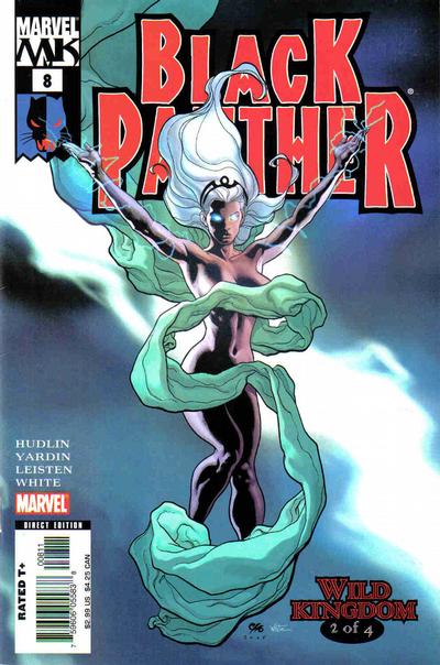 Cover for Black Panther (Marvel, 2005 series) #8 [Direct Edition]
