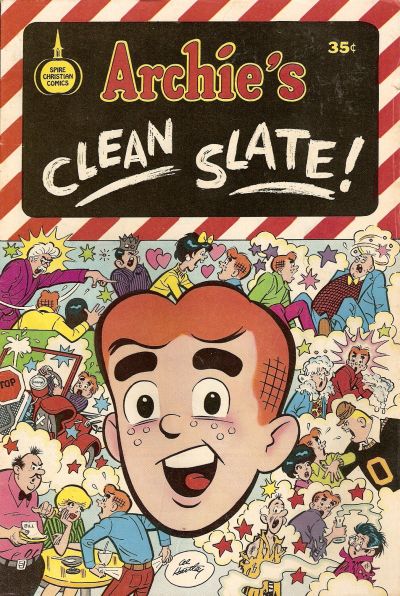 Cover for Archie's Clean Slate (Fleming H. Revell Company, 1973 series) [35¢]
